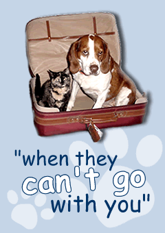 when they can't go with you